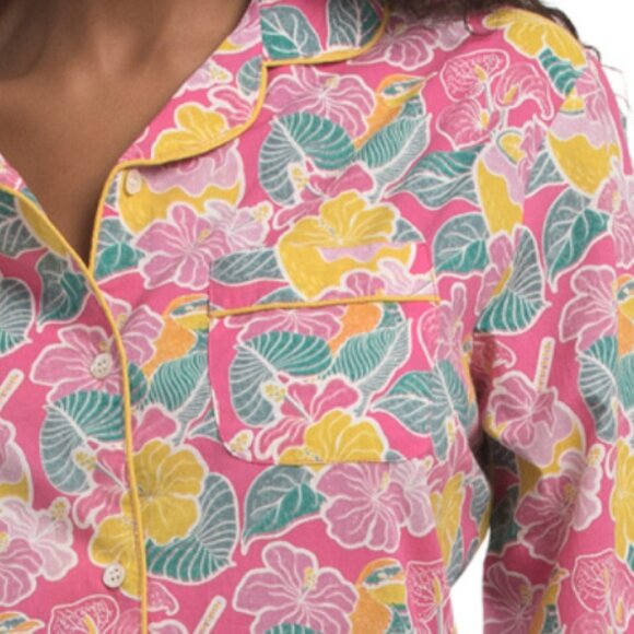 MAHOGANY 2pc Cotton Coconut Pajama Set - Picture 2 of 3